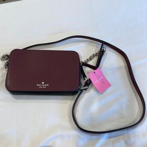 Kate Spade Burgundy Crossbody